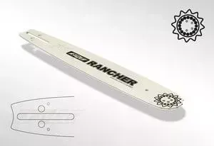 Шина пильная Rezer Rancher 383 L 8 B 15" 38см 1,3мм 0,325" на 64 звена