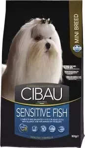 Сухой корм Farmina CIBAU Sensitive Fish Mini Breed с рыбой для взрослых собак мелких пород 800г