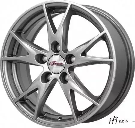 Диск автомобильный iFree Нирвана 6.5X15/5X108 ET50 D67.1 Блэк-Джек