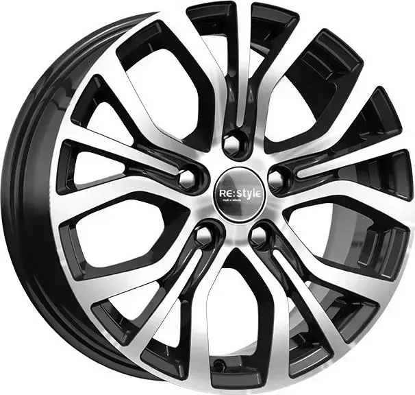 Диск автомобильный КиКРеплика КС736 КиК 6.5X16/5X114.3 ET45 D67.1 алмаз-черный