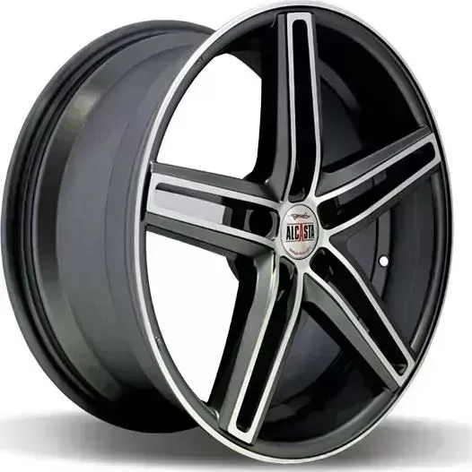 Диск автомобильный РаспродажаУценка M43 ALCASTA 7X18/5X114.3 ET45 D67.1 BKF*(Дефект ЛКП)
