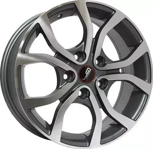 Диск автомобильный РаспродажаУценка MI107 LEGEARTIS REPLICA 6.5X16/5X114.3 ET46 D67.1 BKF*(Дефект ЛКП)