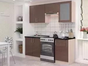 Кухонный гарнитур БАРОНС ГРУПП Гамма 2 капуччино глянец