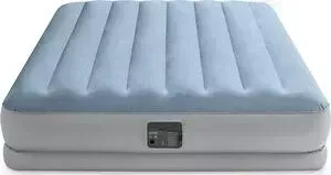 Надувная кровать INTEX 64168 152x203x36 см Raised Comfort с подголовником, встр.нас. 220 В, до 272 кг