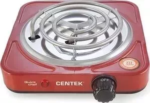Настольная плита CENTEK CT-1508 красный