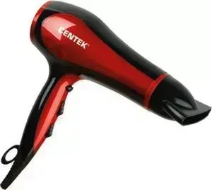 Фен CENTEK CT-2212 черный/красный