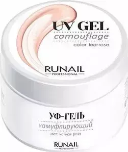 Камуфлирующий УФ-гель Runail 3749 чайная роза 56 г