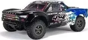 Радиоуправляемый шорт-корс Arrma Senton BLX Brushless Short Course Truck (синий) RTR масштаб 1:10 2.4G - ARA4303V3T1