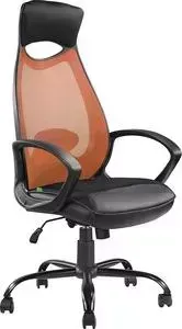 Кресло офисное Riva Chair RCH 840 оранжевая сетка