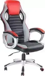 Кресло офисное Riva Chair RCH 9292H черный/красный