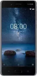 Смартфон NOKIA 8 Matte Steel