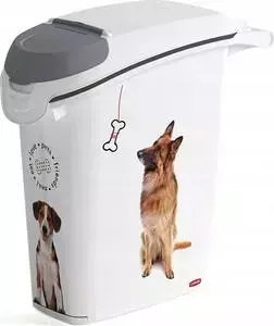 Контейнер CURVER для корма 10KG FOOD CONTAINER-WHTIML-STD white 23,2x49,7x50,3 см (241097)