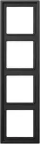 Рамка Jung 4-постовая LS 990 dark AL2984D
