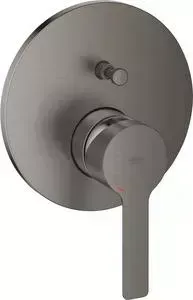 Смеситель для ванны Grohe Lineare темный графит , с механизмом (24064AL1, 35600000)