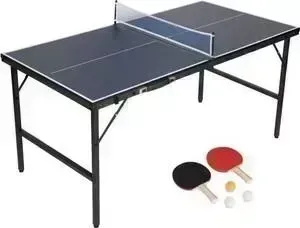 Теннисный стол EVO Fitness Mini (в комплекте сетка, 2 ракетки, 3 мячика)