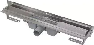 Душевой лоток AlcaPlast Flexible для перфорированной решетки и с воротником к стене (APZ4-1150)
