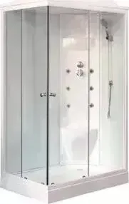 Душевая кабина Royal Bath НР 120x80x217 прозрачное стекло , правая (RB8120HP7-WT-R)