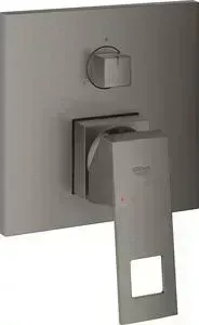 Смеситель для ванны Grohe Eurocube темный графит , с механизмом (24094AL0, 35600000)