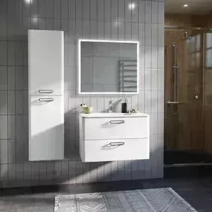 Мебель для ванной IDDIS Brick 80 подвесная белая