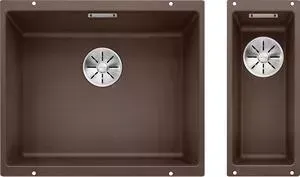 Мойка кухонная Blanco Subline 500-U кофе (523441, 523405, 225088)