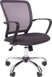 Кресло офисное CHAIRMAN 698 TW-04 серый хром