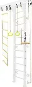 Шведская стенка Kampfer Wooden Ladder Wall №6 Жемчужный Высота 3 м белый
