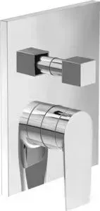 Смеситель для ванны Villeroy Boch Subway 2.0 с механизмом (TVS10235300061, TVS00035100000)