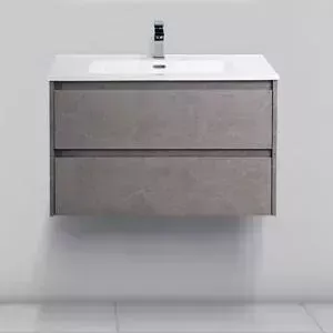 Тумба под раковину BELBANGO Kraft 80 Pietra Grigio (KRAFT 39-800/390-2C-SO-PG)