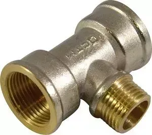Тройник СТМ переходной 3/4x1/2x3/4 гайка/штуцер/гайка (CRT34M12)