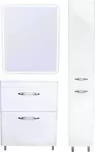 Мебель для ванной Style line Каре 70 Люкс напольная, белая
