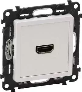 Розетка Legrand HDMI Valena Life белая 753171