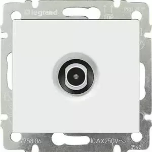 ТВ-розетка Legrand СП Valena белая (DIY - упак.) (694284)