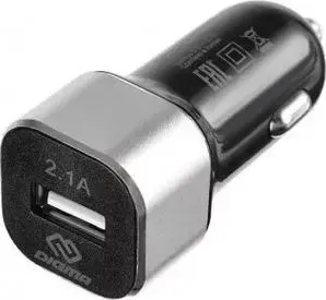Зарядное устройство DIGMA DGCC-1U-2.1A-BS 2.1A
