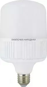 Лампа TDM ELECTRIC светодиодная T-80 Вт-230 В-4000 К-E27 (160x265 мм) НАРОДНАЯ