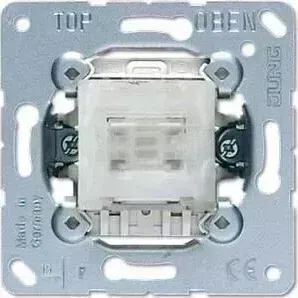 Переключатель Jung одноклавишный перекрестный 10А 250V 507TU