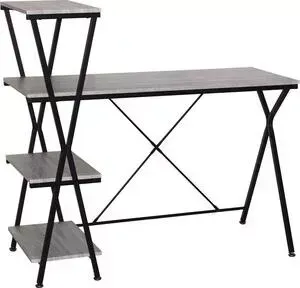 Стол Brabix на металлокаркасе Loft CD-004 дуб антик 641219