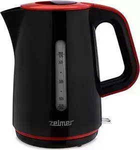 Чайник электрический ZELMER ZCK7620R black/red