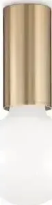Светильник Ideal Lux Потолочный Petit PL1 Ottone Satinato 233031