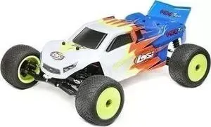 Радиоуправляемый трагги Losi Mini-T 2.0 Stadium Truck Brushed 2WD RTR масштаб 1:18 2.4G (синий) - LOS01015T2