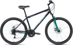 Велосипед Altair MTB HT 26 2.0 disc (2020) 19 темно-синий\бирюзовый