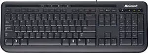 Клавиатура MICROSOFT Wired Keyboard 600 black USB (APB-00011)