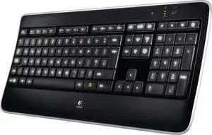 Клавиатура LOGITECH Wireless Illuminated Keyboard K800 Black USB (920-002395)