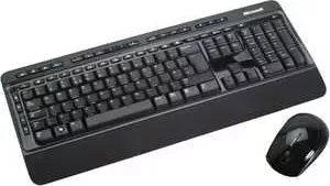 Клавиатура MICROSOFT Wireless Optical Desktop 3000 Black-Blue USB (MFC-00019)