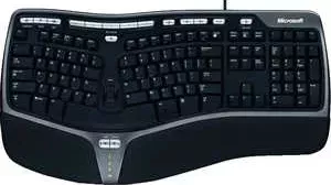 Клавиатура MICROSOFT Natural Ergonomic Keyboard 4000 USB Black (B2M-00020)