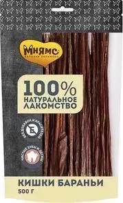 Лакомство Мнямс для собак Кишки бараньи 500 г