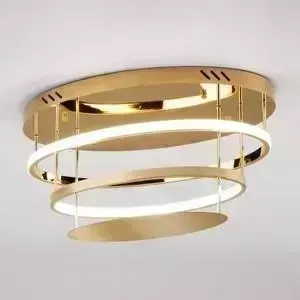 Светильник EUROSVET Потолочный светодиодный Chic 90160/2 золото