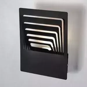 Настенный светодиодный светильник Elektrostandard Onda MRL Led 1024 чёрный 4690389164415