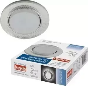 Светильник Fametto Встраиваемый Luciole DLS-L156 GX53 GLASSY/CLEAR 3D