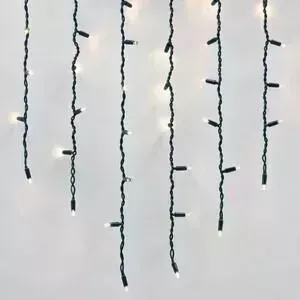 Гирлянда UNIEL Уличная светодиодная (UL-00003934) бахрома 220V теплый белый ULD-B3010-200/TBK Warm White IP67