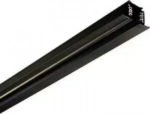 Шинопровод трехфазный Ideal Lux Link Trim Profile 2000 Mm Bk On-Off 188027